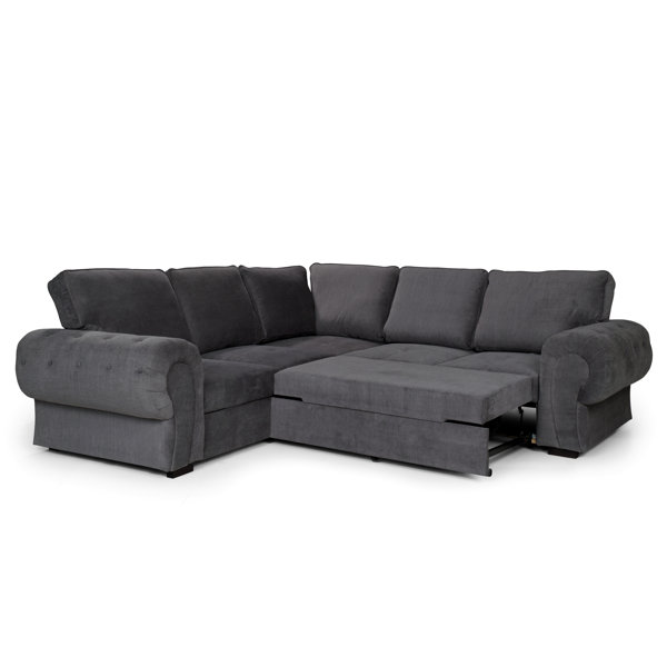 Mercer41 Chrisha 3 Piece Upholstered Corner Sofa Wayfair.co.uk